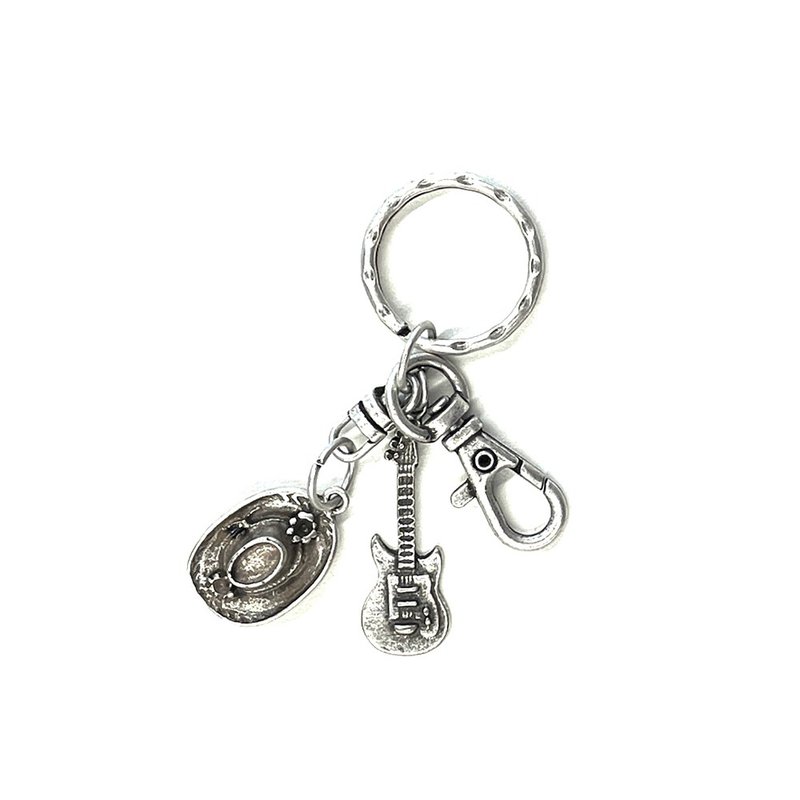 vintage mood simple light keyring - ที่ห้อยกุญแจ - วัสดุอื่นๆ สีเงิน