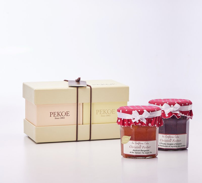 Exclusive joint model | PEKOE x Christine Ferber double jam gift box - แยม/ครีมทาขนมปัง - วัสดุอื่นๆ 