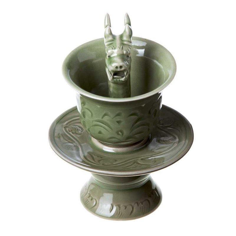 中国の科学と知恵ナインドラゴンズフェアリーカップ - その他のカップ - その他の素材 