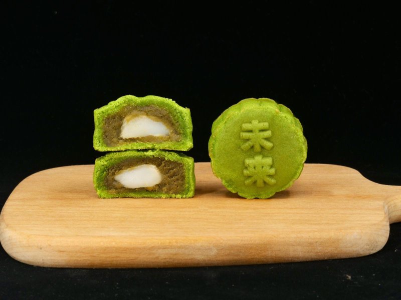 [Pre-order] Future Mooncakes - Pistachio Series - Pistachio Mochi Mooncakes - Store pickup - Cake & Desserts - Fresh Ingredients 