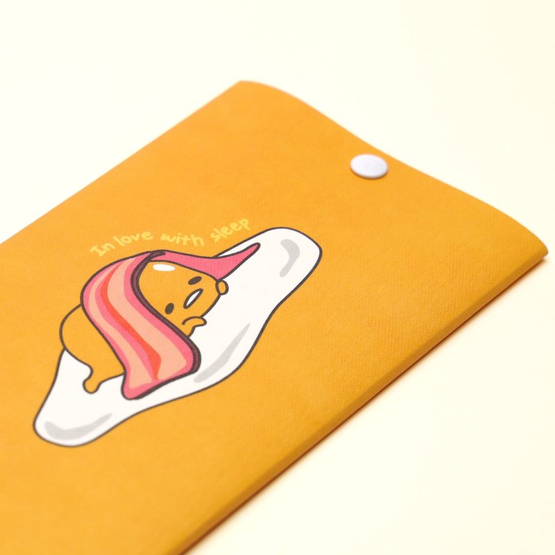 客製化禮物 MASKfolio口罩套 Sanrio 蛋黃哥 Gudetama - Classic - 口罩/口罩收納套 - 紙 