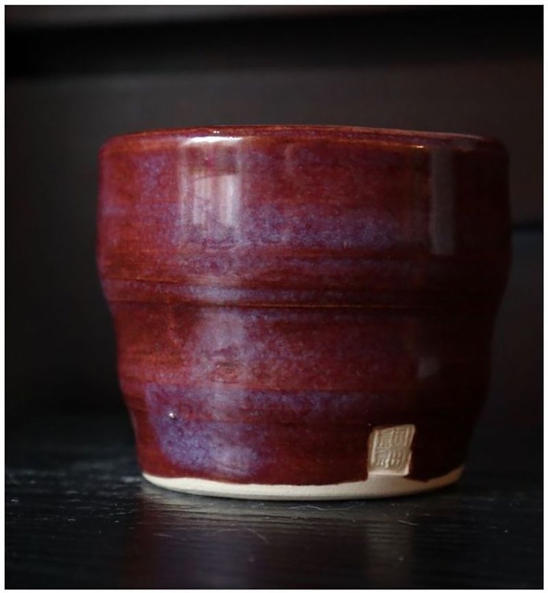 Purple Gradient Cups (Edition 6/10) - แก้วมัค/แก้วกาแฟ - ดินเผา สีม่วง