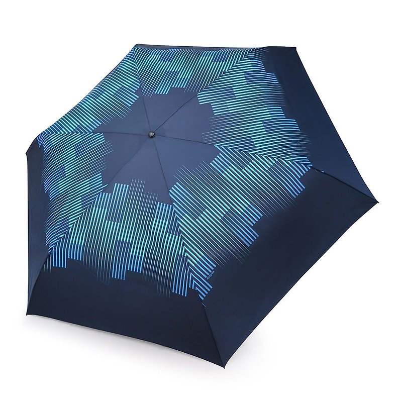 全球首創 | 全高碳鋼防曬超輕傘 - 疊影 - 雨傘/雨衣 - 防水材質 藍色