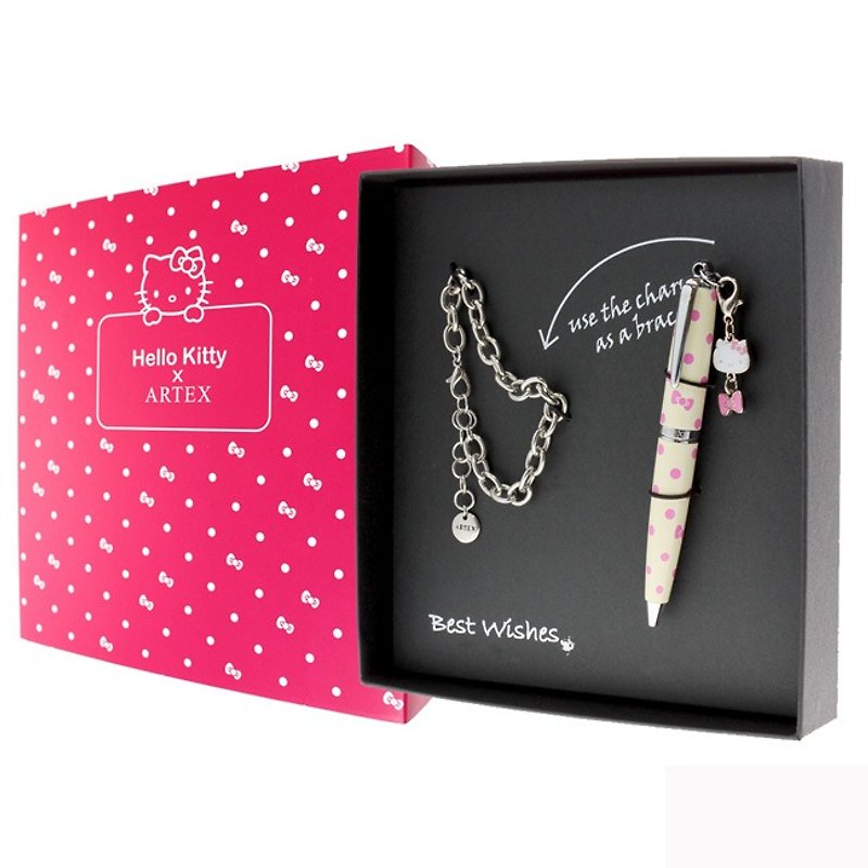 ARTEX x KITTY bracelet gift set bow - Other Writing Utensils - Copper & Brass Pink