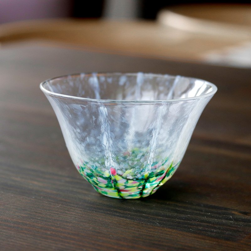 Toyo Sasaki Glass Sake Cup TJ702 Koharu Japanese Glass Gui Drink Can only be shipped to Taiwan