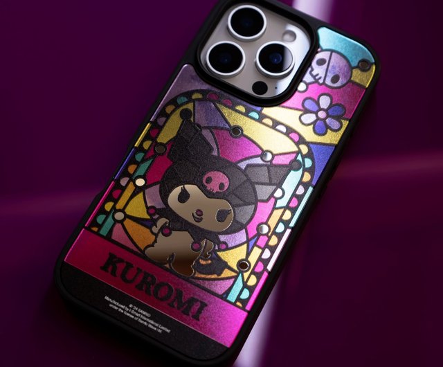 Sanrio - Kuromi iPhone 16 Samsung S25 Mirror Case Magsafe