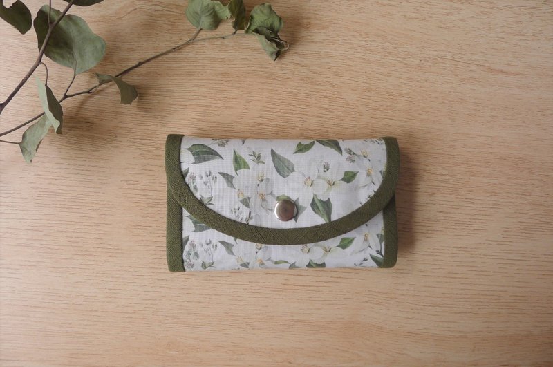 Classic Patchwork Clutch - Wallets - Cotton & Hemp Green