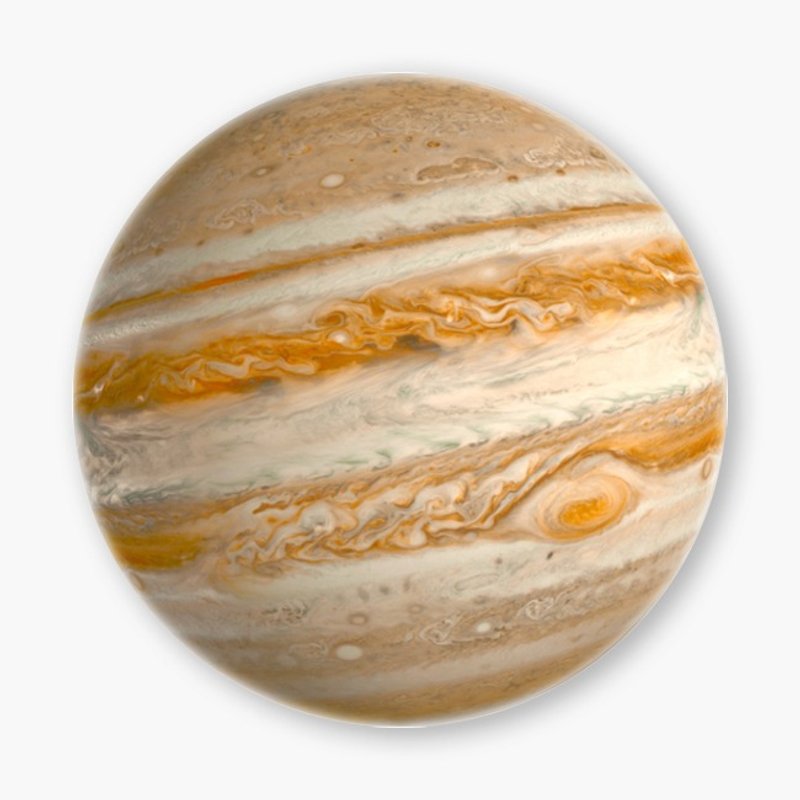 Snupped Ceramic Coaster - 太陽系系列 - 陶瓷杯墊 - Jupiter 木星 - 杯墊 - 防水材質 