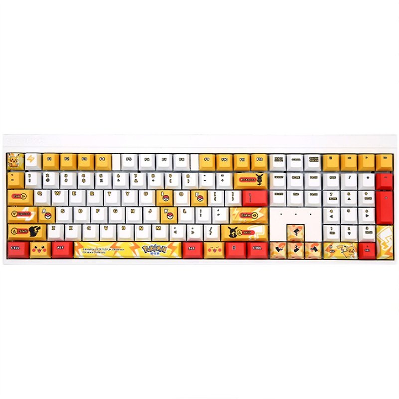 【免運特惠】電競游戲機械鍵盤寶可夢MX2.0S皮卡丘客製版 - 電腦配件 - 其他材質 多色