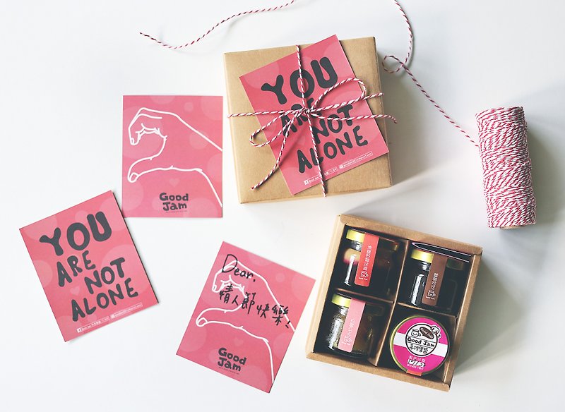[Good Jam] You are not alone in the jam gift box - Jams & Spreads - Fresh Ingredients 