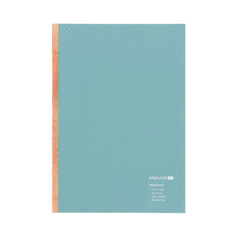 kokuyo ME 筆記本70枚 B罫 B6 - 藍 - 筆記簿/手帳 - 紙 藍色