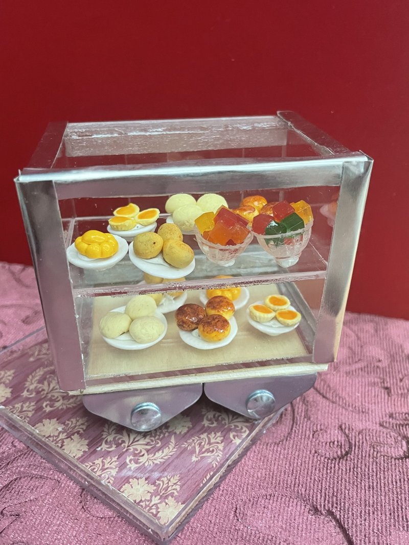 迷你袖珍酒樓甜品車 - 擺飾/家飾品 - 其他材質 