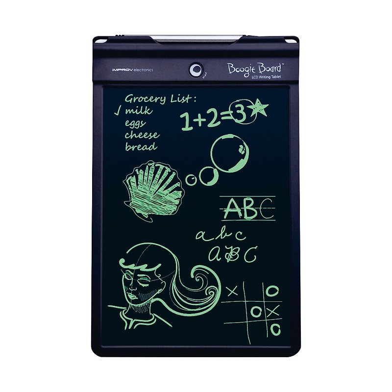 Boogie Board 10.5吋Plus Handwritten Graffiti Board - Introverted Black Design Blackboard LCD - อื่นๆ - วัสดุอื่นๆ สีดำ
