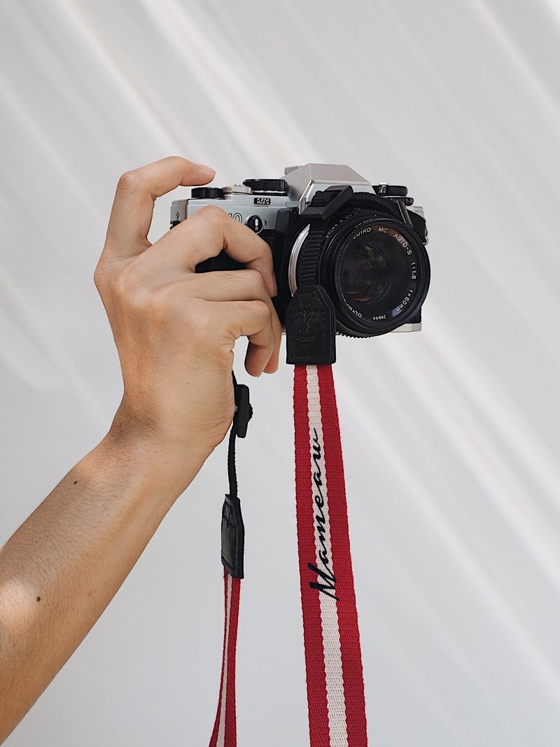 CAMERA STRAP Small Size : Personalize name by YES IDID. - 相機/拍立得/底片相機 - 棉．麻 多色