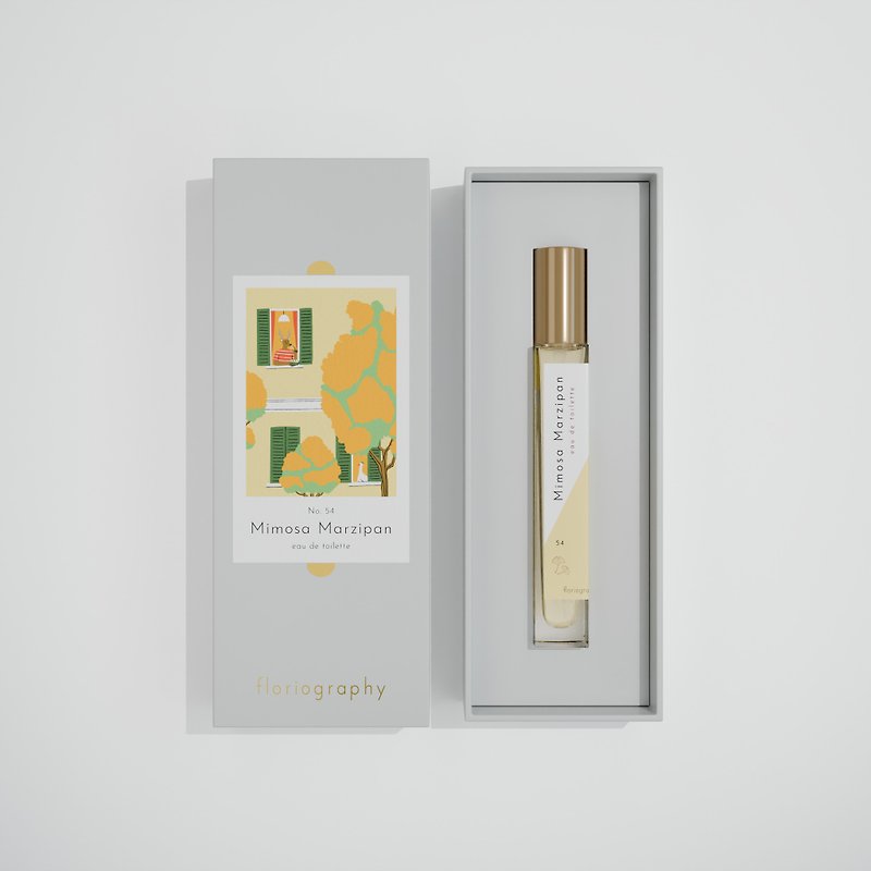 【2023 Spring Release】No.54 Mimosa Marzipan Perfume | Mimosa | Almonds - Perfumes & Balms - Other Materials Yellow