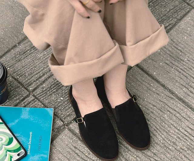 VIVOBAREFOOT ブラックローファー 無印良品 シンプルローファー マットブラック - ショップ Bubble nara