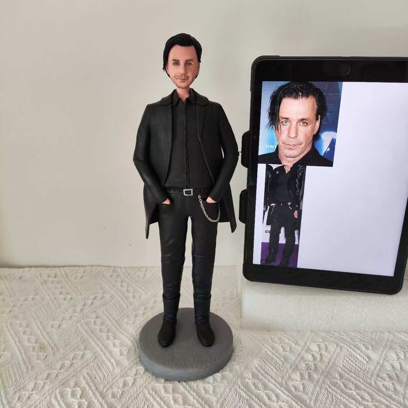 客制化人物公仔 人偶 3D人像畫 似顏繪 肖像 定制 生日 紀念 禮物 - 公仔/玩偶 - 黏土 多色