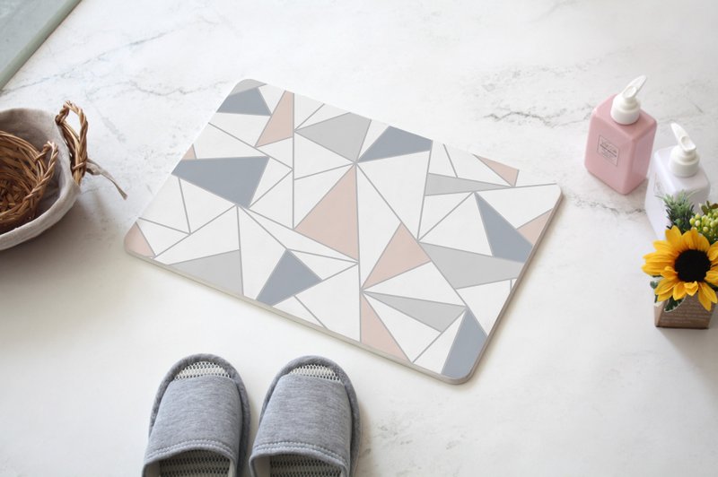 [Diatomaceous earth mat] Geometric series - 11 styles - Rugs & Floor Mats - Other Materials 