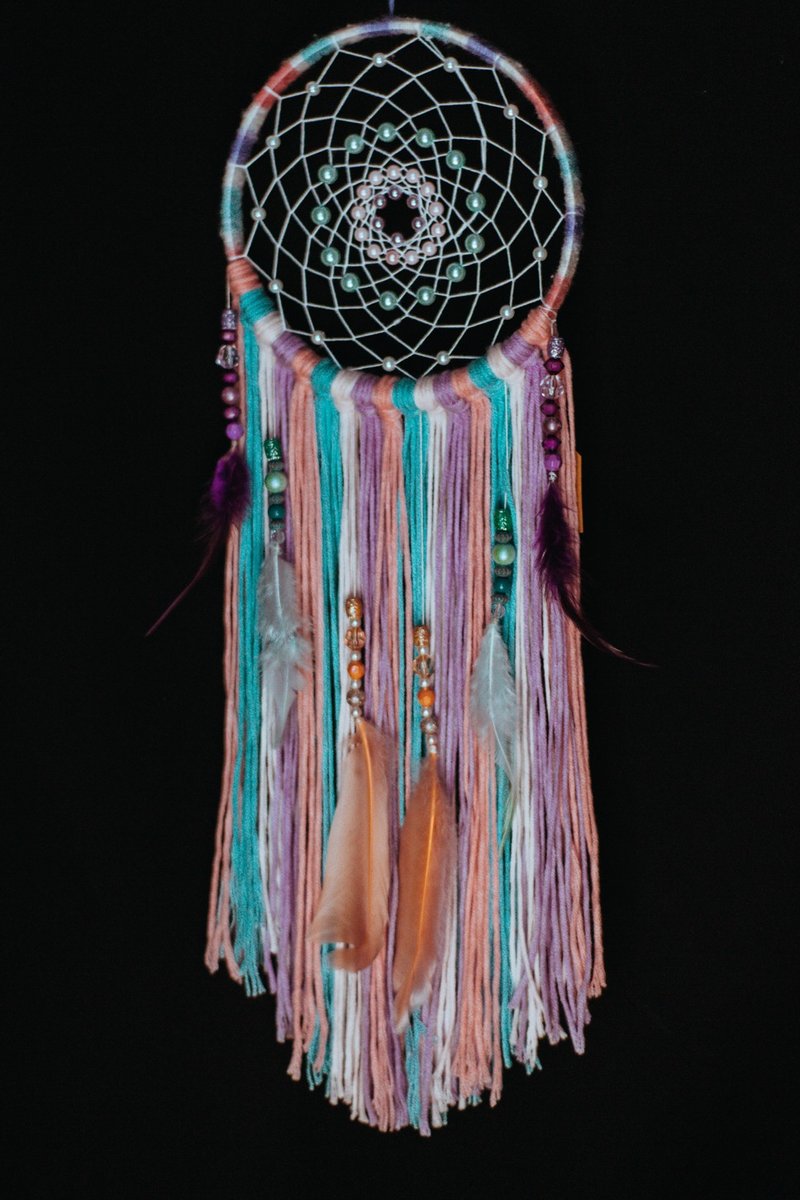 純手工捕夢網 Handmade Dreamcatcher－【粉彩】 - 擺飾/家飾品 - 其他材質 多色