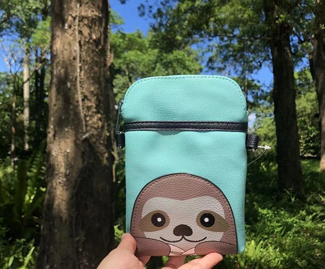 Sleepyville Critters Sloth Small Pouch Shoulder Bag Shop Sleepyville Critters Messenger Bags Sling Bags Pinkoi