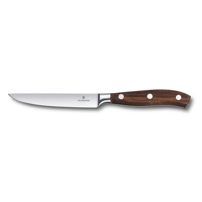 VICTORINOX Swiss Victorinox forged steak knife maple 7.7200.12G - เครื่องครัว - ไม้ สีนำ้ตาล