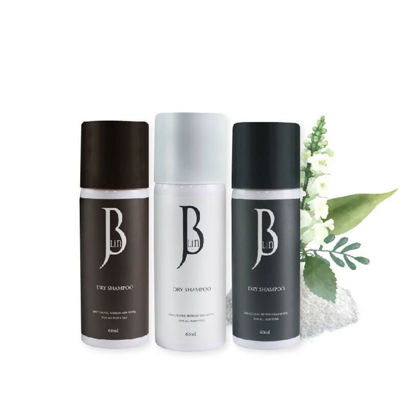 JBLIN 2入組 植萃乾洗髮霧 60ml 旅行必備 - 洗髮精/餅/皂 - 濃縮/萃取物 白色