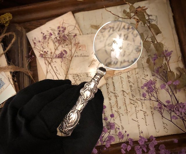 English victorian horn magnifying glass 4