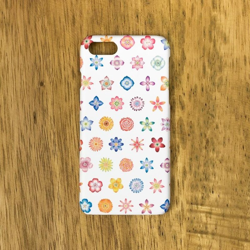 Fragments of a picture book. Smart Case "Colorful Floral Pattern" SC-289 - Other - Plastic Multicolor
