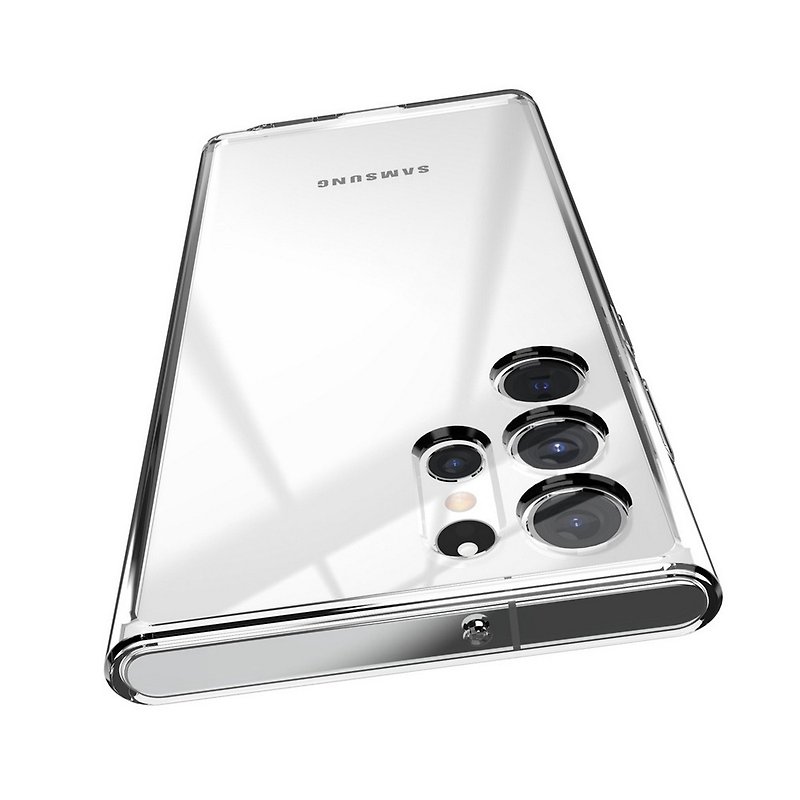 Galaxy S22 Ultra 6.8吋超透明Hybrid保護殼 - 手機殼/手機套 - 塑膠 透明