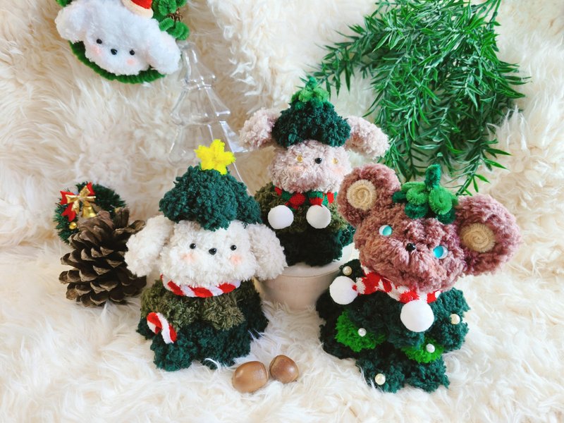 聖誕樹扭扭棒小怪獸 - 公仔/玩偶 - 其他材質 多色