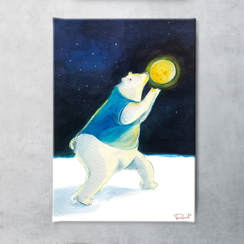 Bear replica painting - ตกแต่งผนัง - วัสดุกันนำ้ 