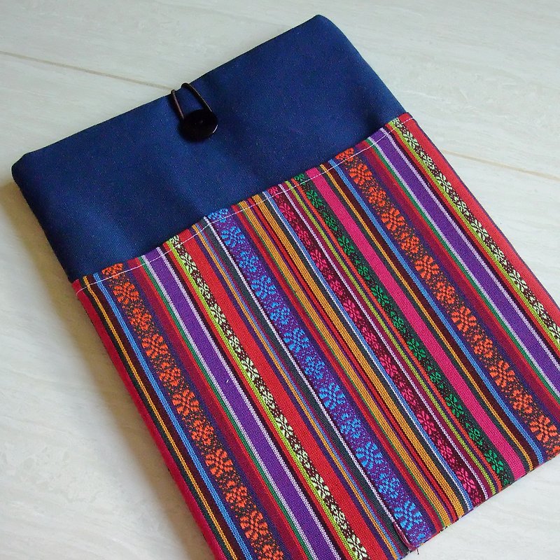 11" to 15" MacBook sleeve, Custom laptop and tablet  (M-229) - Laptop Bags - Cotton & Hemp Multicolor