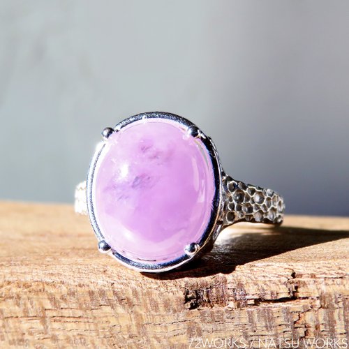 ピンクカイヤナイト リング / Pink Kyanite Ring - ショップ NATSU