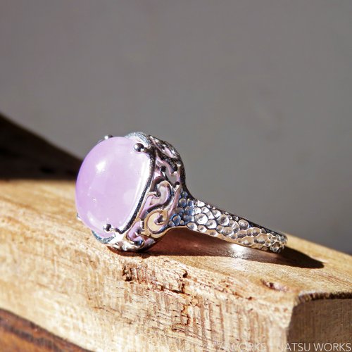 ピンクカイヤナイト リング / Pink Kyanite Ring - ショップ NATSU