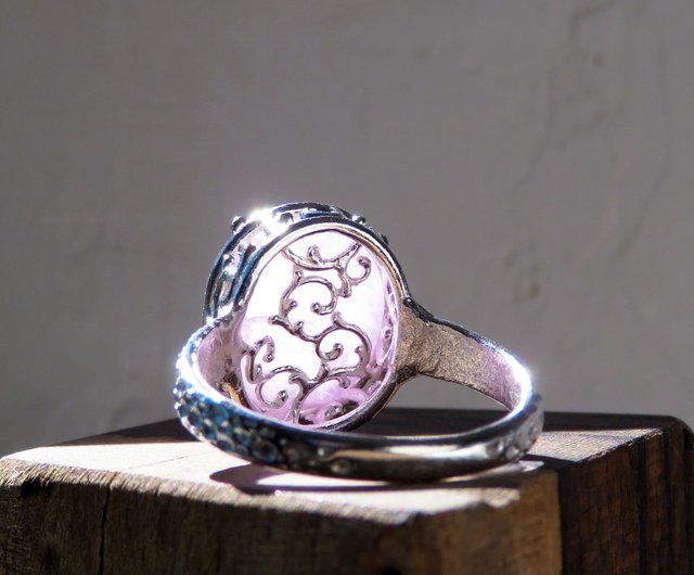 Pink Kyanite Ring - Shop NATSU WORKS General Rings - Pinkoi