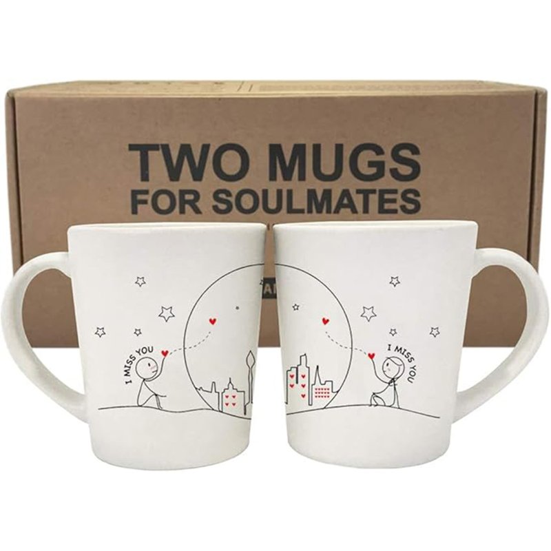 Wish Upon the star couple mugs by Human Touch - Mugs - Clay 