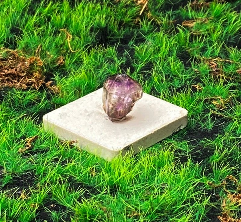 能量擺飾-天然能量彩虹超七水晶原石 招財 智慧 療癒 財運 事業 - 擺飾/家飾品 - 水晶 多色