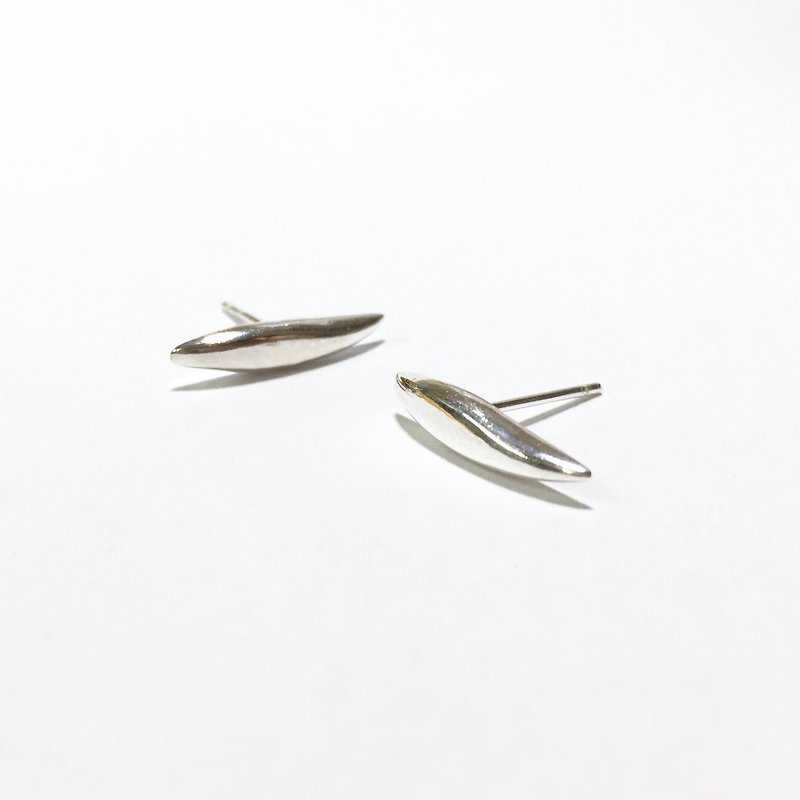 925 sterling silver earrings / earrings - Earrings & Clip-ons - Other Metals Silver