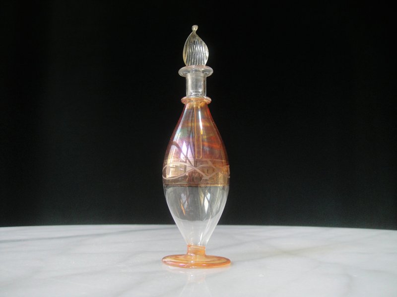 【老時光 OLD-TIME】早期二手中東玻璃香水瓶 - 擺飾/家飾品 - 其他材質 