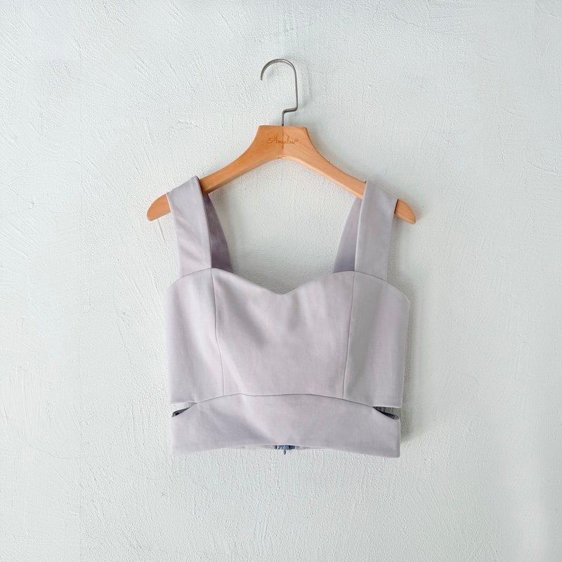 訂製系列-馬甲式背心上衣 - 背心/無袖上衣 - 其他材質 