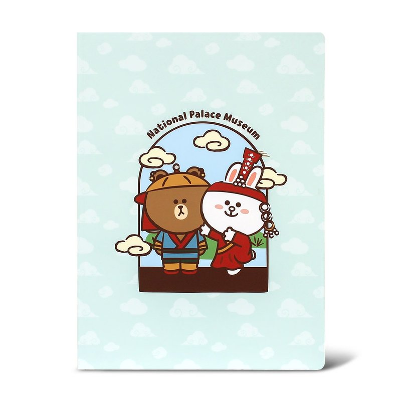 NPM | LINE FRIENDS 穿越故宮 16K固頁筆記本 (元) - 筆記本/手帳 - 紙 綠色