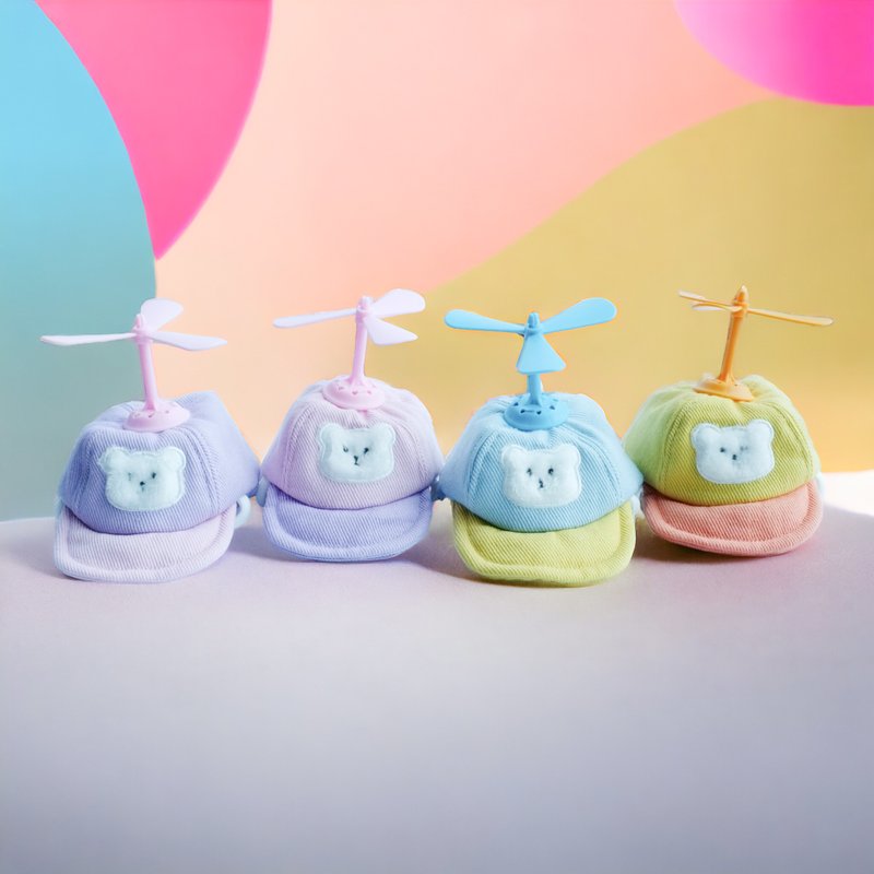 *Pre-order*【MOMOJI】Pet Cap - BEAR DRONE - Clothing & Accessories - Polyester Multicolor