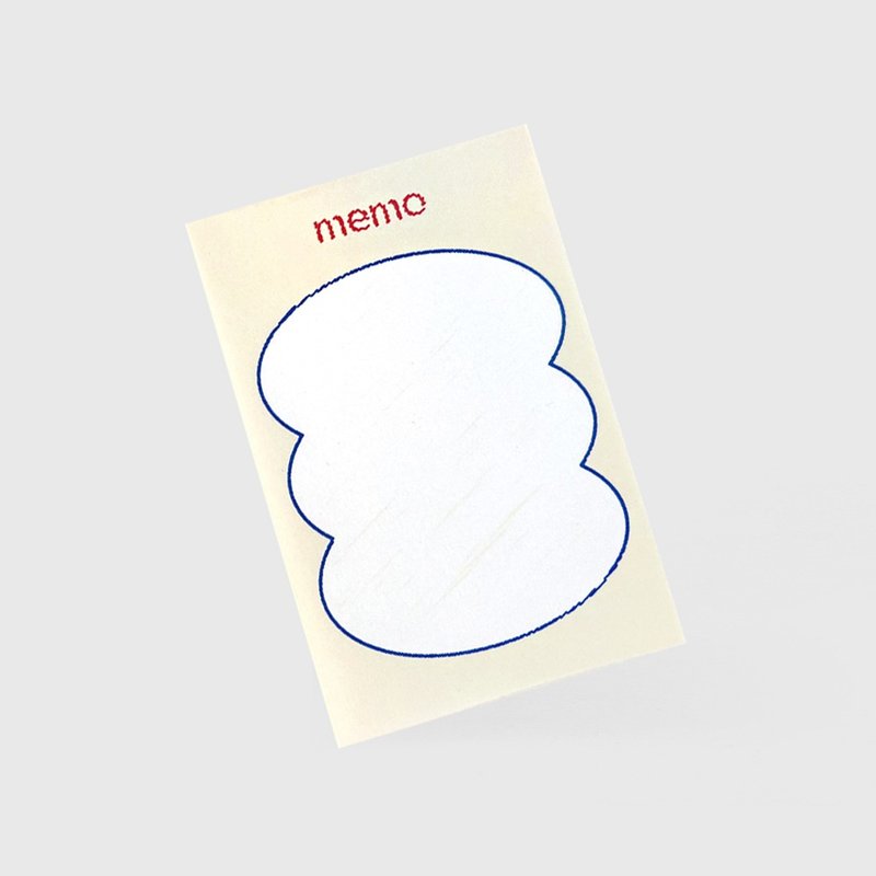 Marshmallow | Memo Pad - 便條紙/便利貼 - 紙 多色