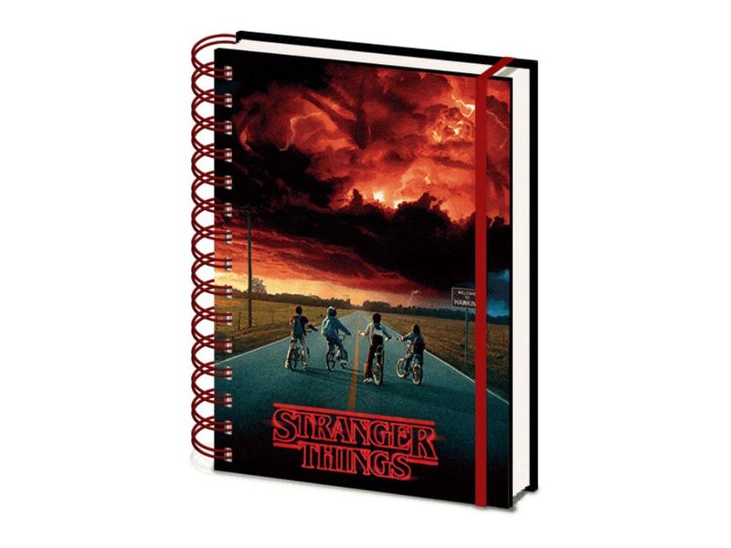 【怪奇物語】Stranger Things 奪心魔 限量3D封面筆記本 - 筆記本/手帳 - 紙 多色