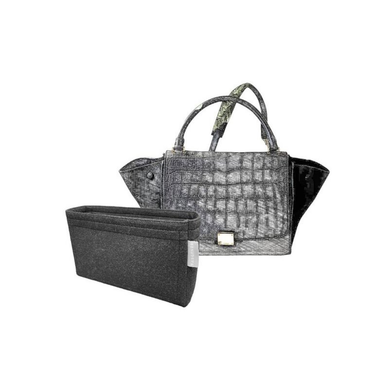 【香港製造】Bag Organizer - Celine Trapeze Bag Large - 化妝包/收納袋 - 其他材質 多色