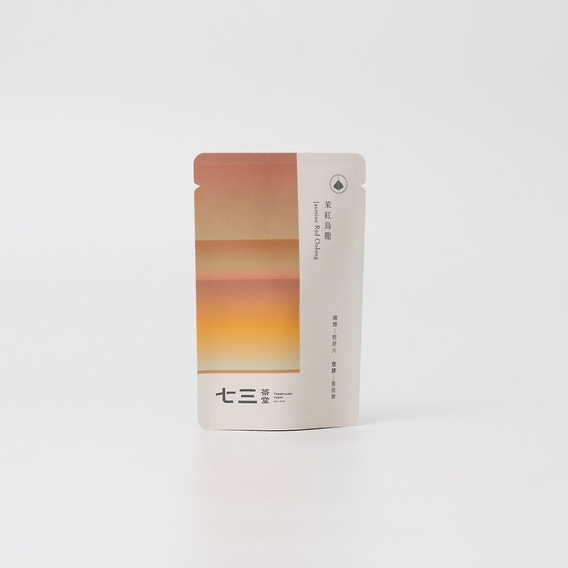 Qisan Tea Hall Three-dimensional Tea Bag丨Jasmine Red Oolong 1 Pack – Single Pack - Tea - Paper White