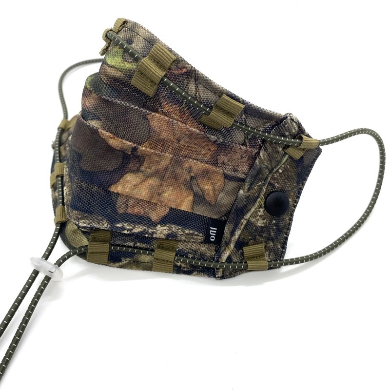 Ivo  Reusable Mask (Camo) - หน้ากาก - วัสดุกันนำ้ สีกากี