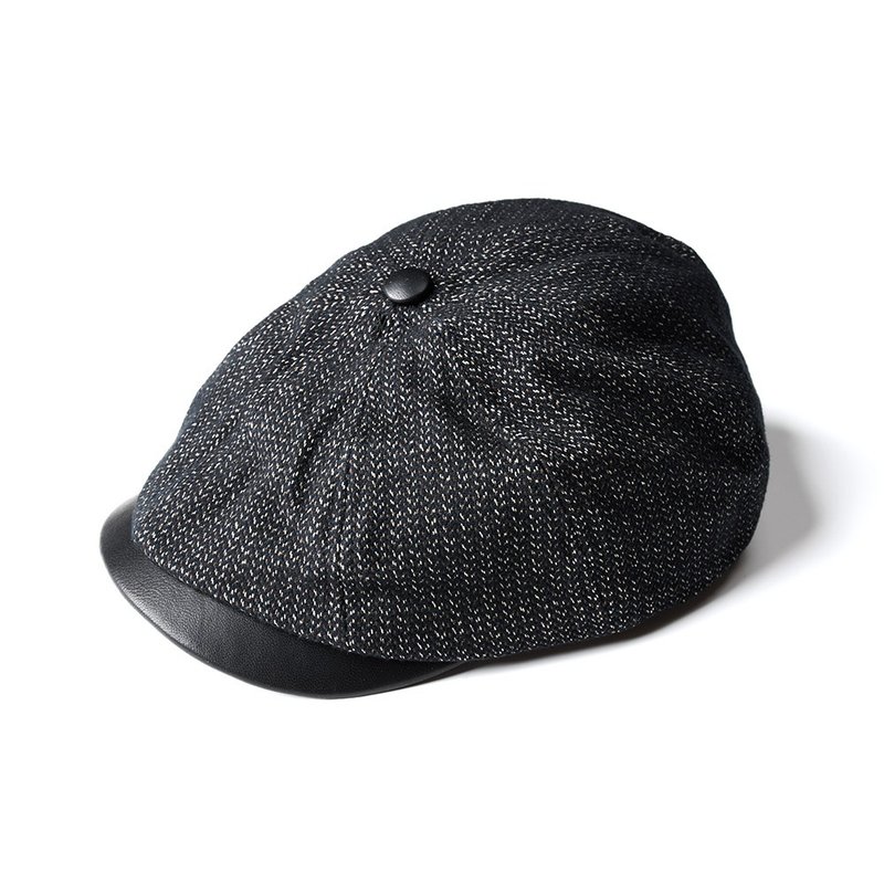Hunting Cap - 人字紋 Herringbone - 帽子 - 棉．麻 
