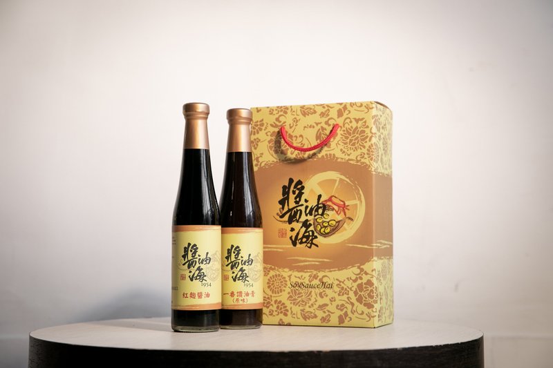 醬油海 中秋禮盒3入組 - 醬料/調味料 - 玻璃 多色