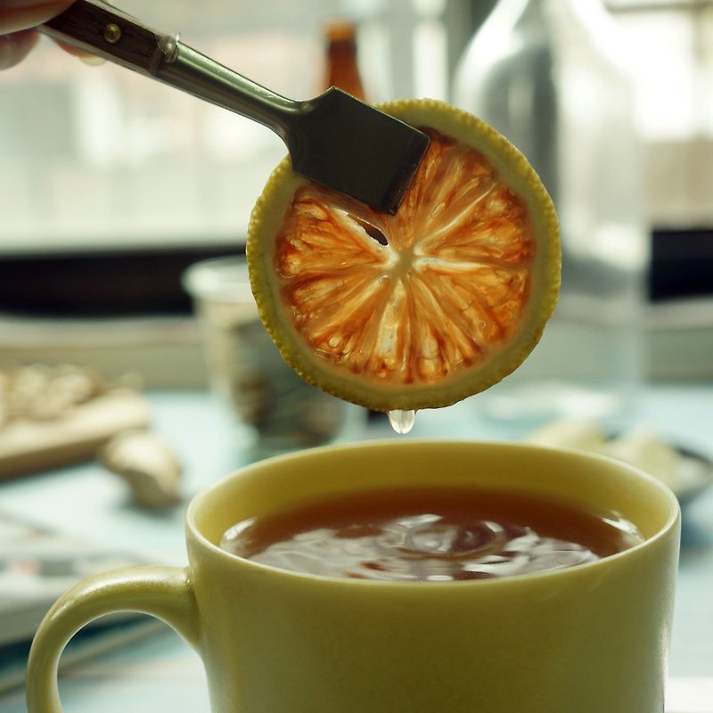 [Drink and warm] Ginger lemon brown sugar tea 8 pieces | Nanheng sun-dried ginger, Guanshan hand-fried brown sugar - Tea - Plants & Flowers 
